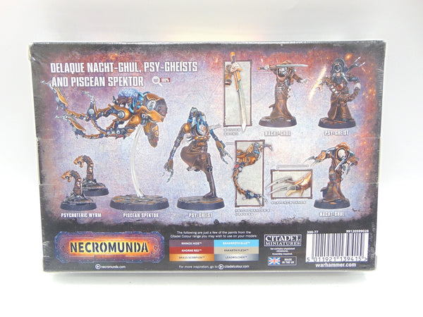 Delaque Nacht-Ghul, Psy-Gheists and Piscean Spektor