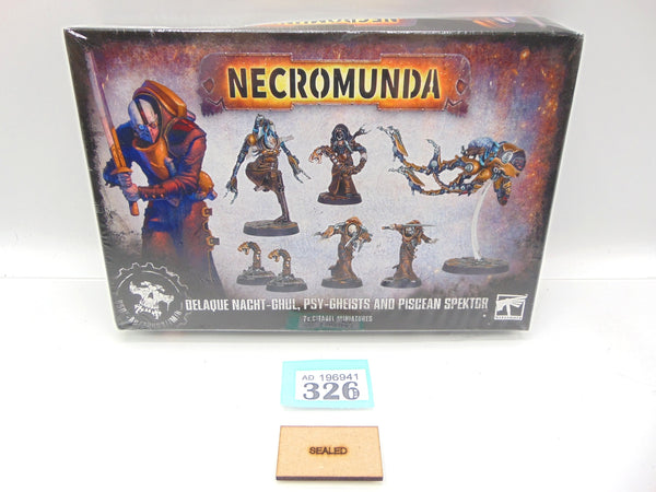 Delaque Nacht-Ghul, Psy-Gheists and Piscean Spektor