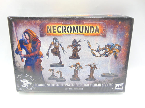 Delaque Nacht-Ghul, Psy-Gheists and Piscean Spektor