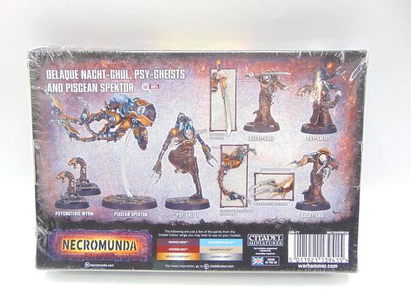 Delaque Nacht-Ghul, Psy-Gheists and Piscean Spektor