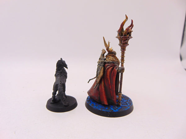 Lord Veritant with Gryph Crow