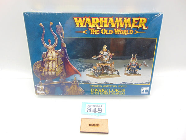 Dwarf Lords with Shieldbearers