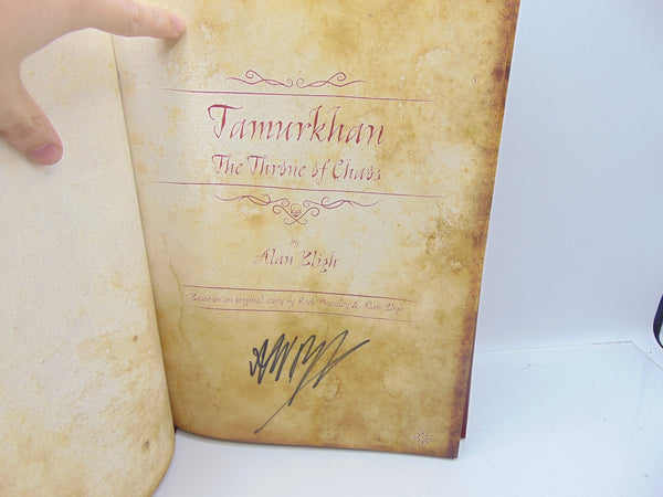 Tamurkhan The Throne of Chaos - signed.