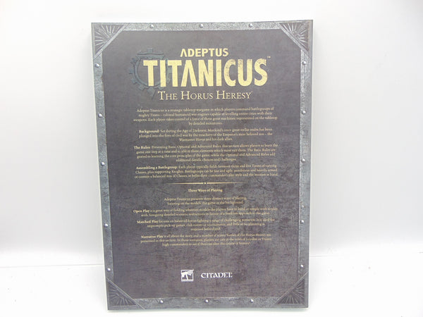 Adeptus Titanicus The Horus Heresy Rulebook