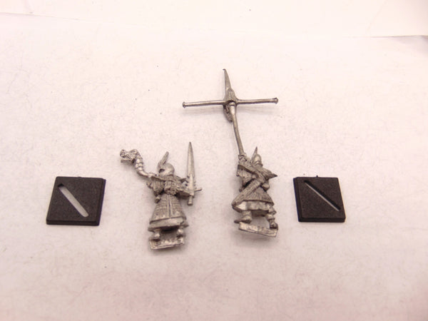 Dark Elf Command Standard & Musician