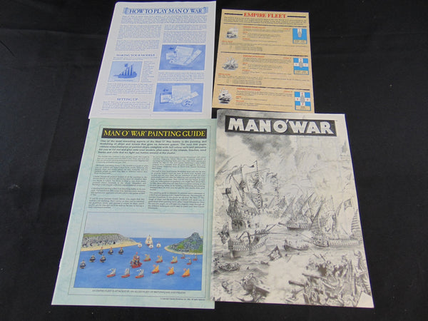 Man O War Box set with Man O War Combat Cards