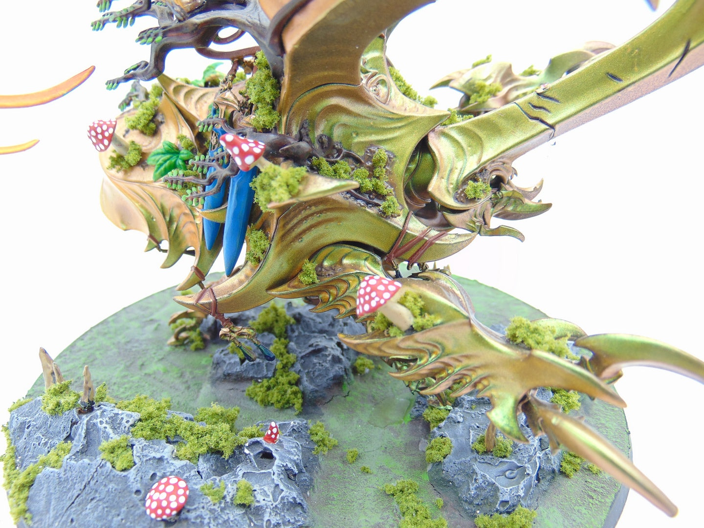Elf Noir Bourreau Standard Command Elfes Warhammer Fantasy Old le Monde Elf Noir Bourreau Standard Command Elfes Warhammer Fantasy Old le Monde