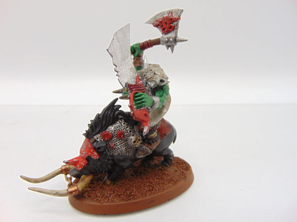 Orc Boss on Boar
