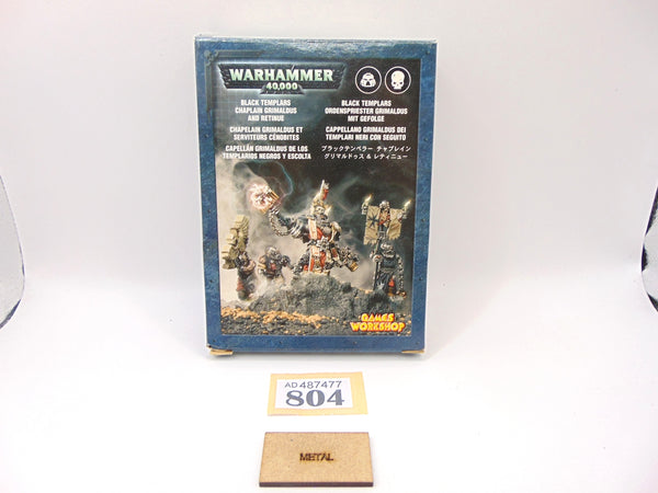 Chaplain Grimaldus and Retinue