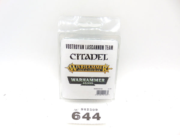 Vostroyan Lascannon Team