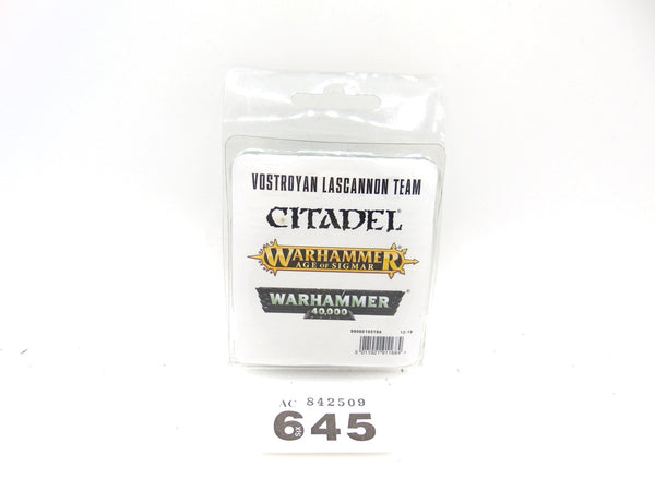 Vostroyan Lascannon Team