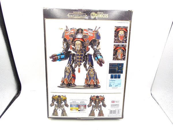 Legions Imperialis: Warmaster Heavy Battle Titan with Plasma Destructors