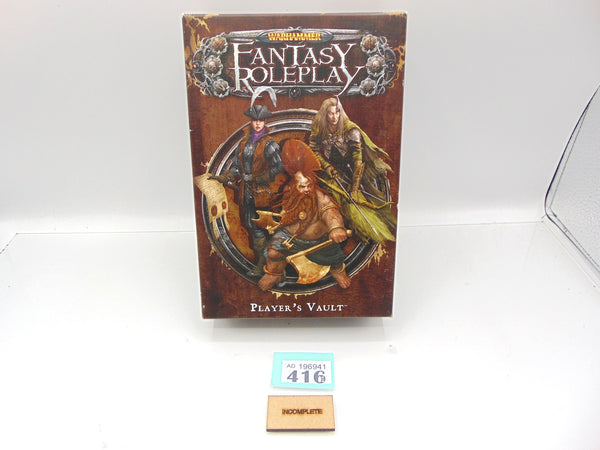Warhammer Fantasy Roleplay Players Vault