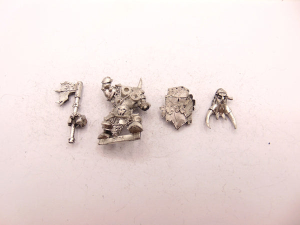 Black Orc Big Boss with Axe & Shield