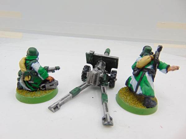 Valhallan Lascannon Team