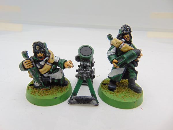 Valhallan Mortar Team