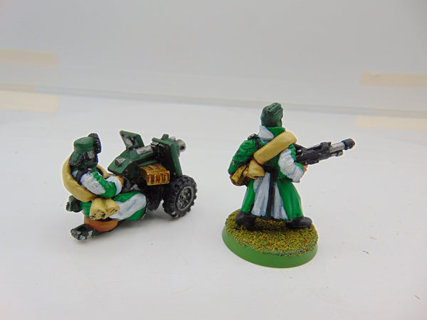 Valhallan Heavy Bolter Team