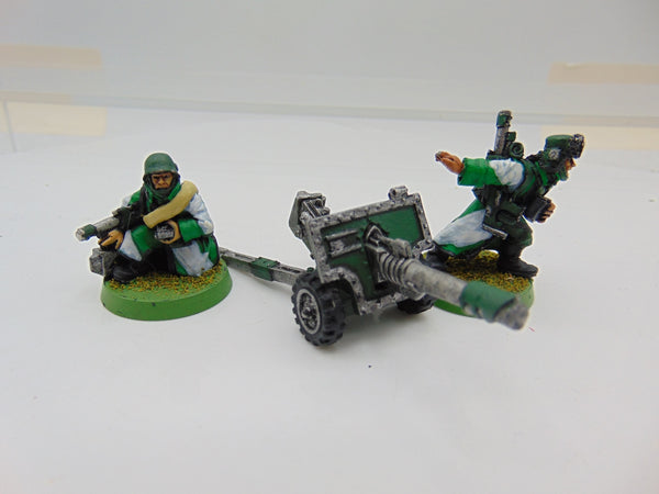 Valhallan Lascannon Team