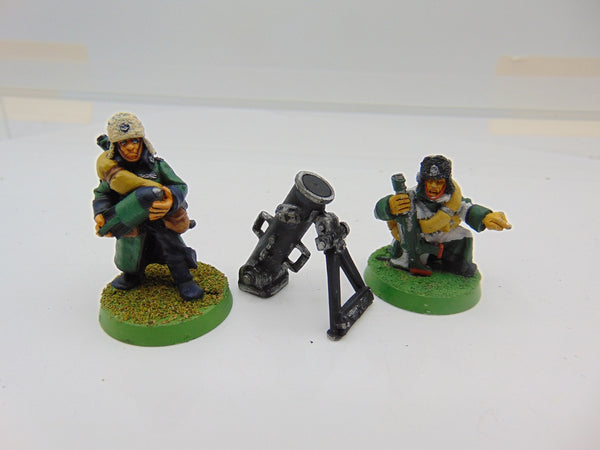 Valhallan Mortar Team