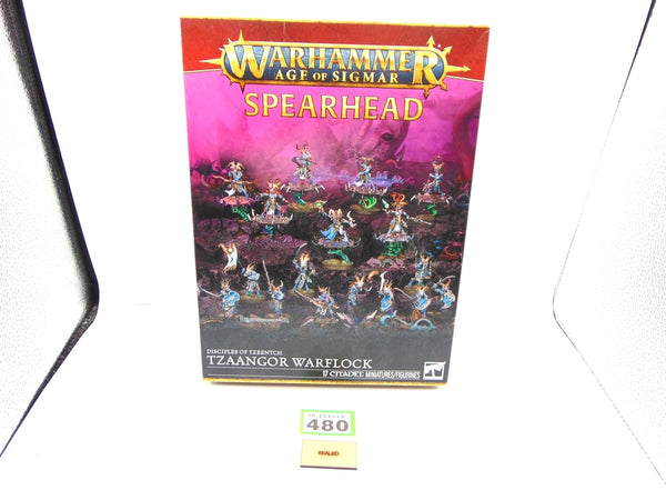 Spearhead: Disciples of Tzeentch - Tzaangor Warflock