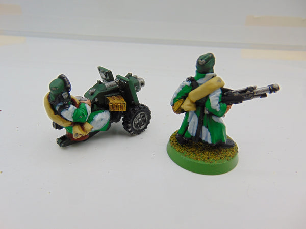 Valhallan Heavy Bolter Team