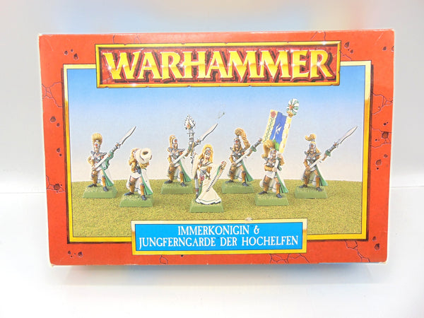 High Elf Everqueen & Her Maiden Guard