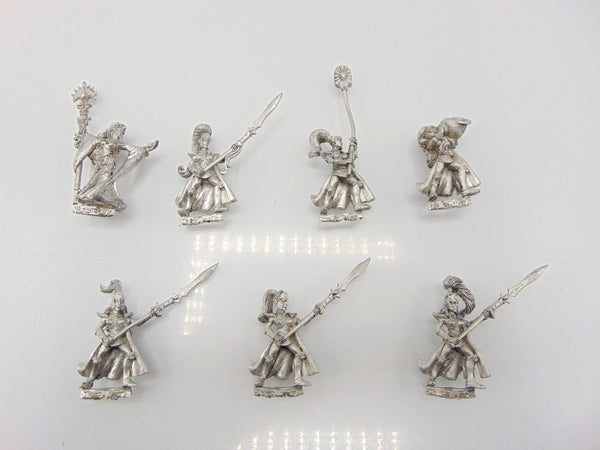 High Elf Everqueen & Her Maiden Guard