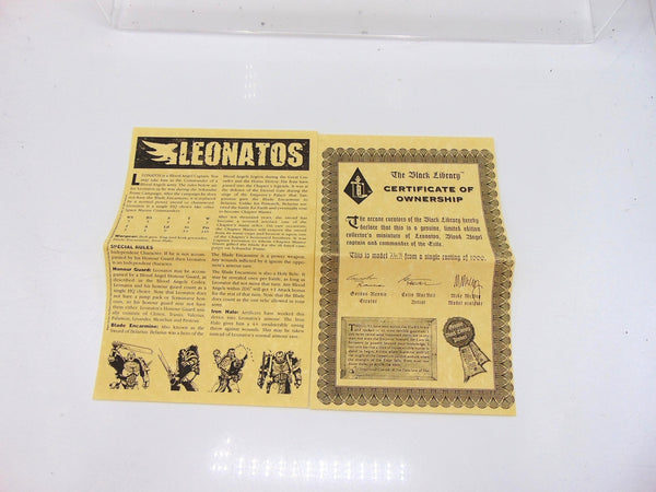 Captain Leonatos Black Library