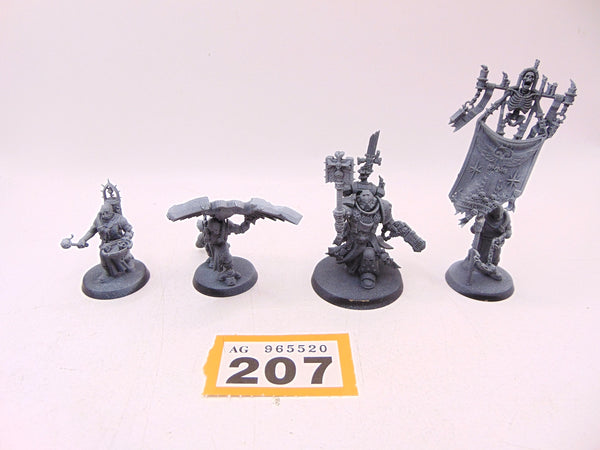 Chaplain Grimaldus & Retinue