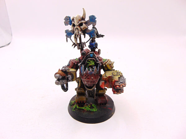 Ork Warboss in Mega Armour Conversion