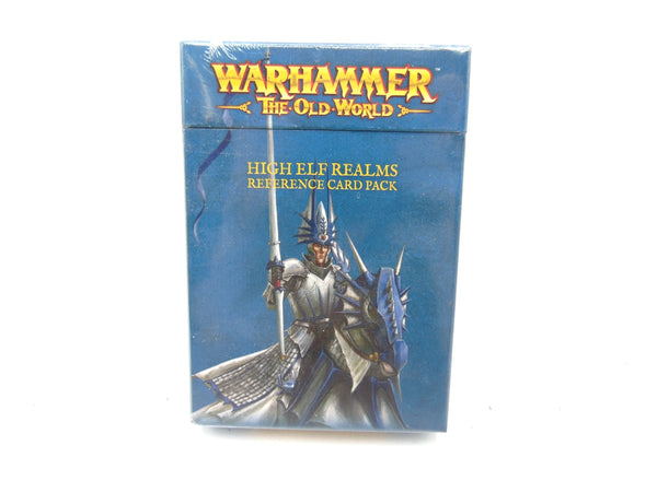 High Elf Realms Reference Card Pack