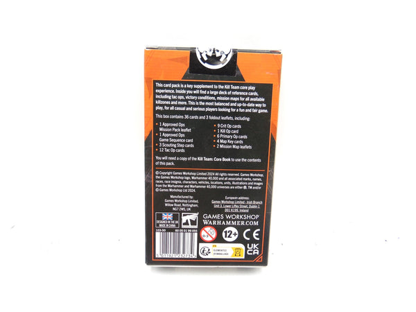 Kill Team Approved Ops Card Pack 2024