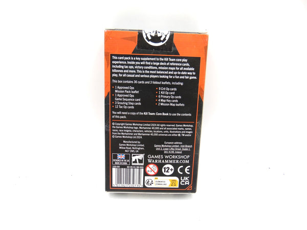 Kill Team Approved Ops Card Pack 2024