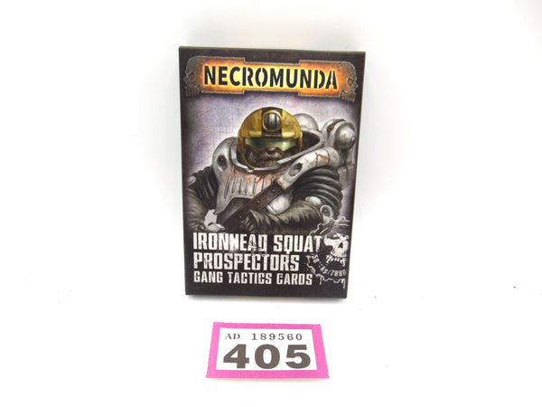 Ironhead Squat Prospectors Gang Tactics Cards