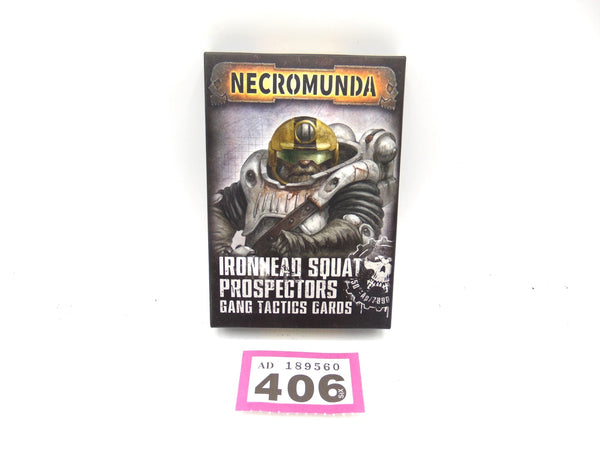 Ironhead Squat Prospectors Gang Tactics Cards
