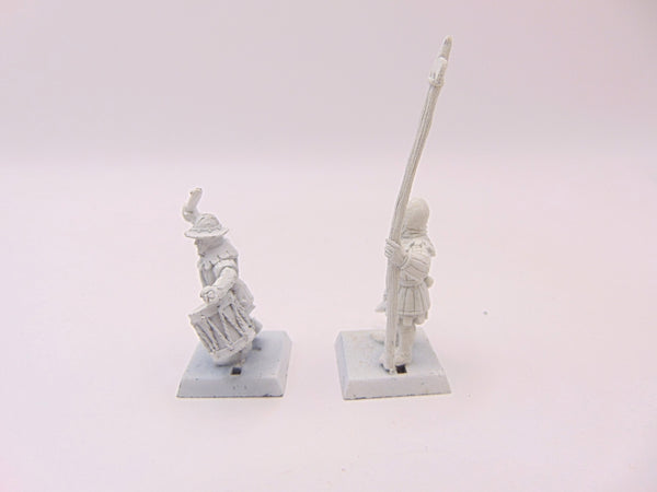 Bretonnian Command Standard and Musician