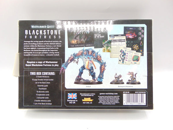 Blackstone Fortress - The Dreaded Ambull - No Miniatures