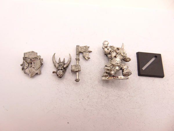 Black Orc Big Boss with Axe & Shield