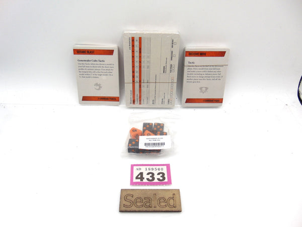 Kill Team Faction Tactics Datasheet Cards Universal Tactic Cards & Dice