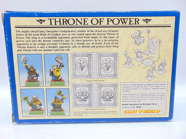 Dwarf King's Throne Of Power : Thorgrim Grudgebearer