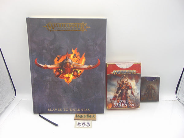 Battletome Slaves To Darkness , Warscroll Cards and Enhancemenr Cards
