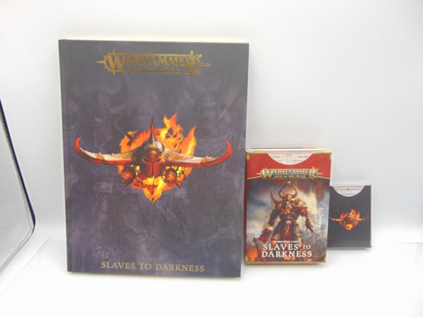 Battletome Slaves To Darkness , Warscroll Cards and Enhancemenr Cards