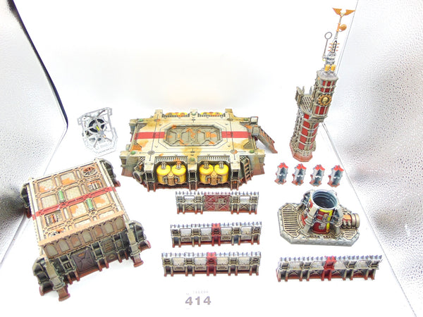 Battlezone Fronteris Vox-Antenna , Auspex Shrine , Landing Pad , Bunker