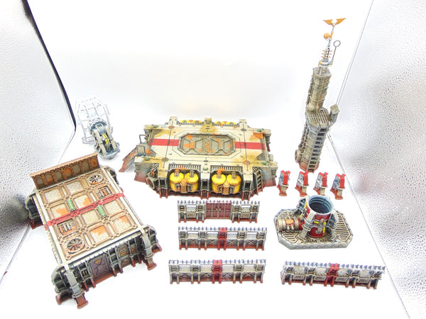 Battlezone Fronteris Vox-Antenna , Auspex Shrine , Landing Pad , Bunker