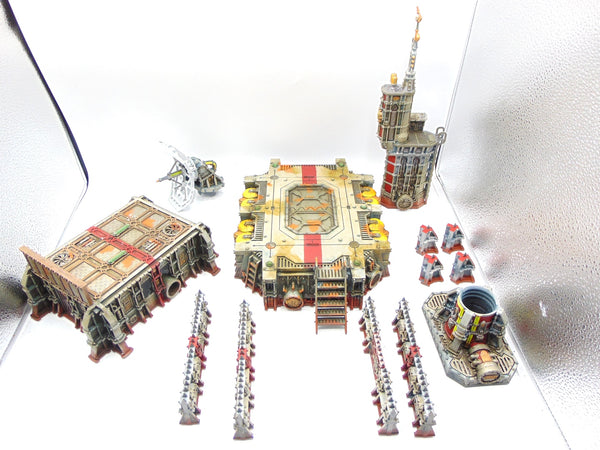 Battlezone Fronteris Vox-Antenna , Auspex Shrine , Landing Pad , Bunker