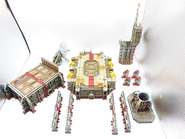 Battlezone Fronteris Vox-Antenna , Auspex Shrine , Landing Pad , Bunker