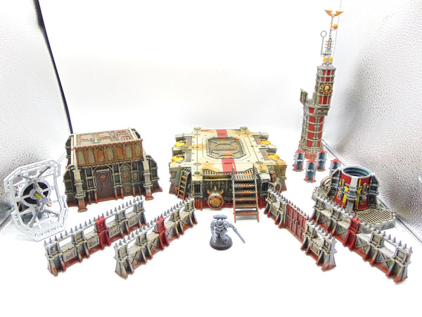 Battlezone Fronteris Vox-Antenna , Auspex Shrine , Landing Pad , Bunker