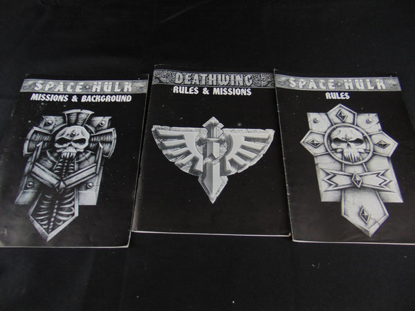 Space Hulk Game no Mniatures with Deathwing Rule book