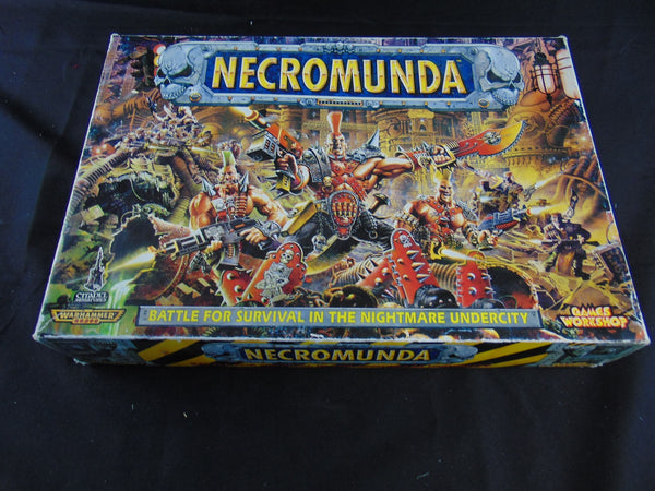 Necromunda Scenery in game box.