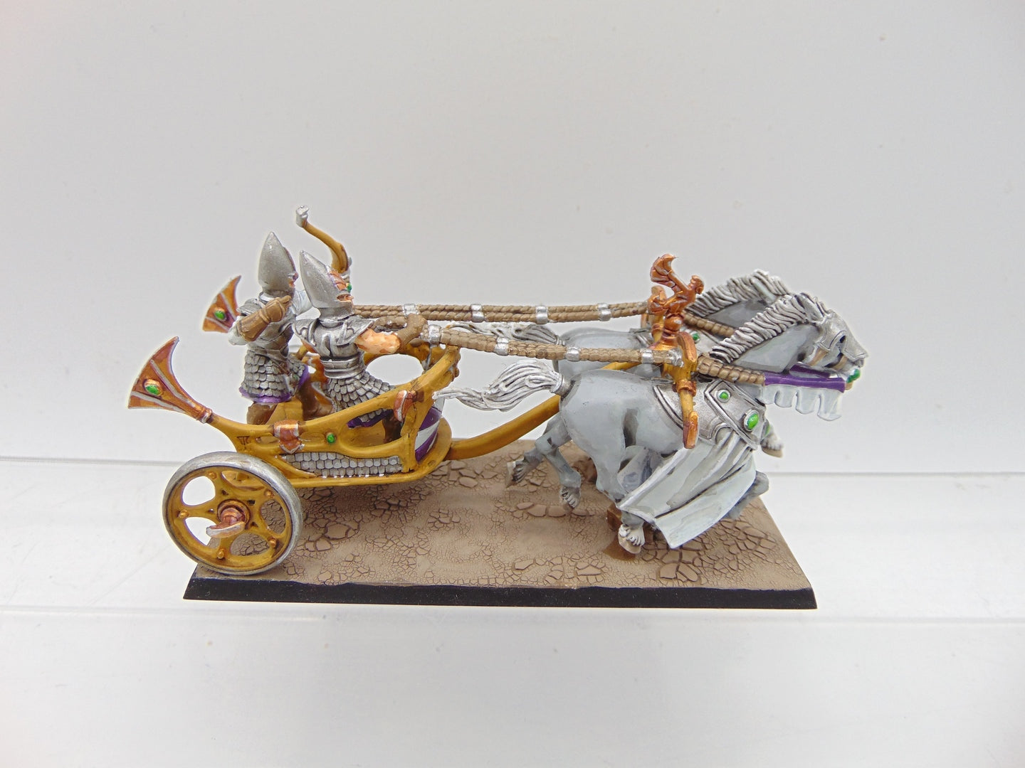 WARHAMMER OLD WORLD : Char de Tiranoc/chariot ( haut elfe high elf ) POUR PIECE EUR 59,00 - FR WARHAMMER OLD WORLD : Char de Tiranoc/chariot ( haut elfe high elf ) POUR PIECE EUR 59,00 - FR